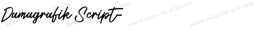 Damagrafik Script字体转换